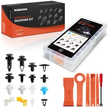 1997-2001 Toyota Camry Quantity Pcs Retainer Clip Fastener Kit with Removal Tool A-Premium APRCF4708