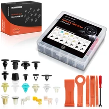 1998-2002 Toyota Corolla Quantity Pcs Retainer Clip Fastener Kit with Removal Tool A-Premium APRCF4728