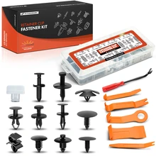 2011-2023 Chrysler 300 110 Pcs 12 Sizes Retainer Trim Clips Fastener Kits with Removal Tool A-Premium APRCF4646