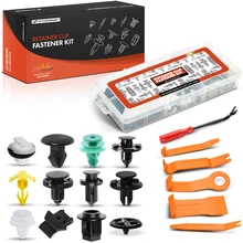 2014-2023 Nissan Rogue 109 Pcs 12 Sizes Retainer Fastener Kits with Removal Tool A-Premium APRCF4679