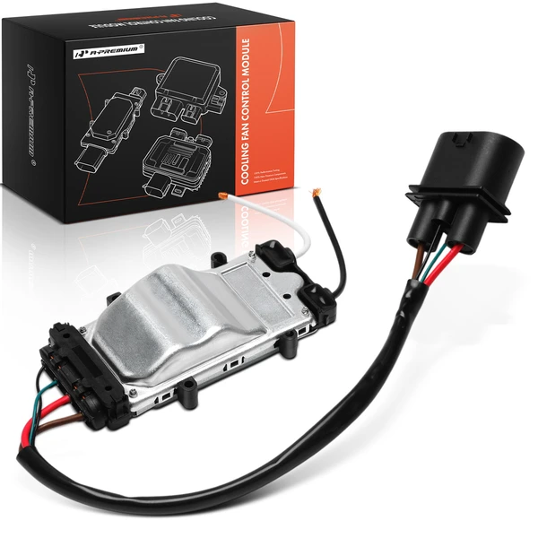 Radiator Cooling Fan Control Module for Audi Q7 2007-2015 Volkswagen Touareg Porsche