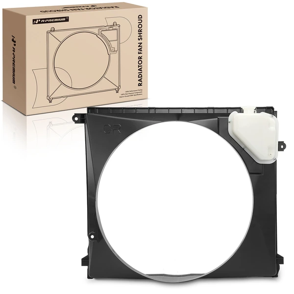 Front Engine Coolant Reservoir & Shroud Assembly for 2005-2015 Toyota Tacoma