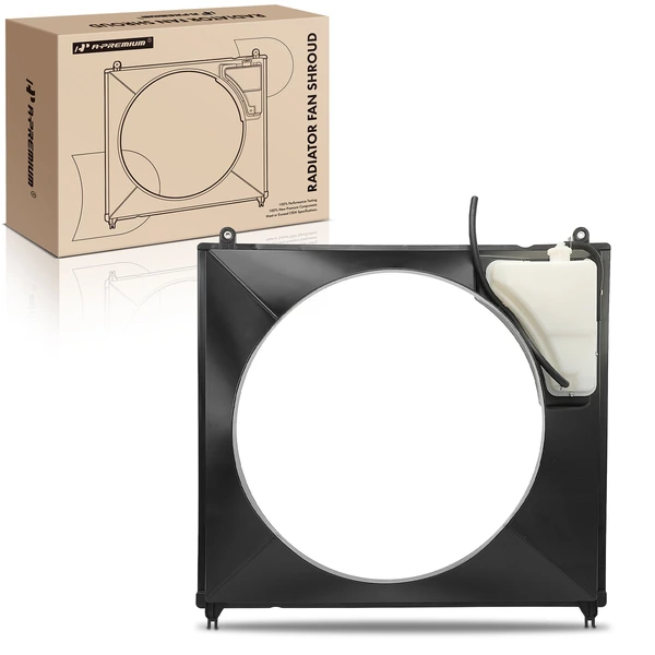 Front Engine Coolant Reservoir & Shroud Assembly for 2007-2009 Toyota Tundra