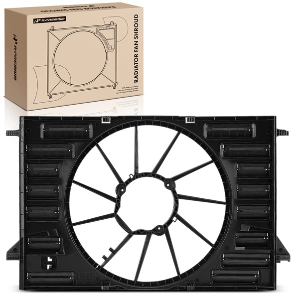 Radiator Cooling Fan Shroud for 2017-2020 Audi A4