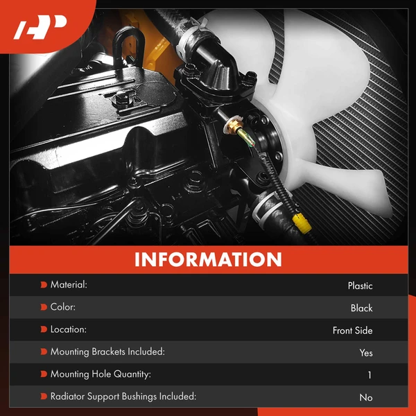 Radiator Cooling Fan Shroud for Ford Explorer Explorer Sport Mercury Mountaineer