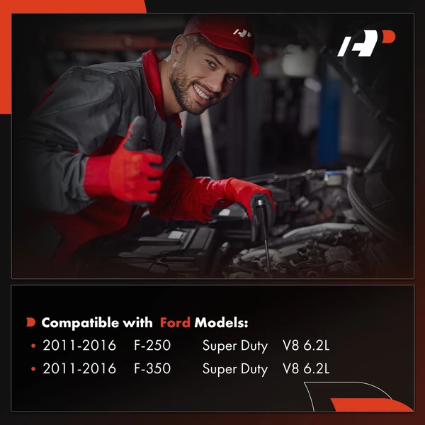 Engine Cooling Fan Shroud for Ford F-250 Super Duty F-350 Super Duty 2011-2016 6.2L