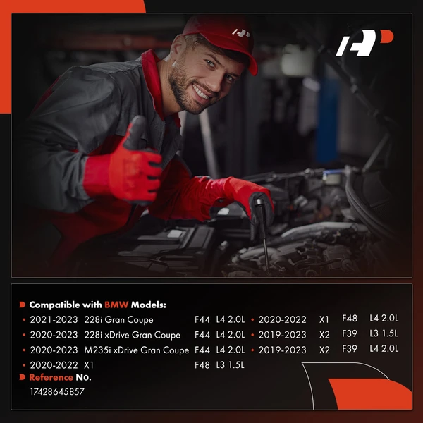 Radiator Cooling Fan Shroud for BMW 228i Gran Coupe X1 X2 228i xDrive Gran Coupe