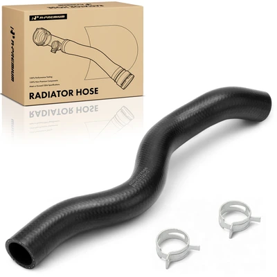 Upper Radiator Coolant Hose with Clamp