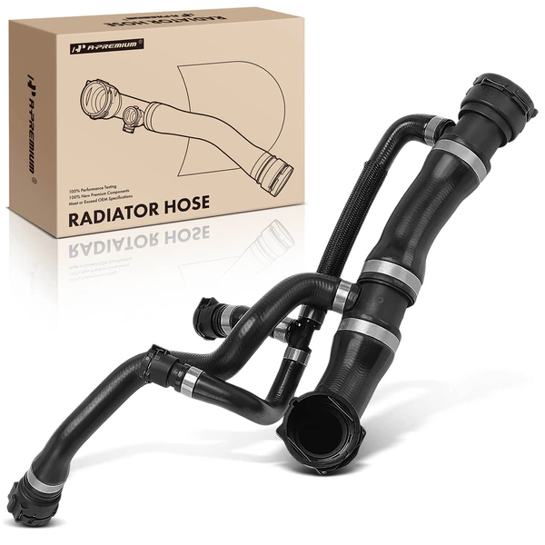 Radiator Coolant Hose for BMW E66 760Li 2003-2008 E65 760i 2004-2006 V12 6.0L