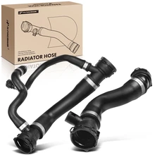 2 Pcs Upper & Lower Radiator Coolant Hose