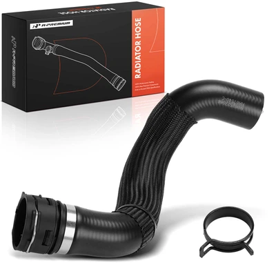 Lower Radiator Coolant Hose with Clamp