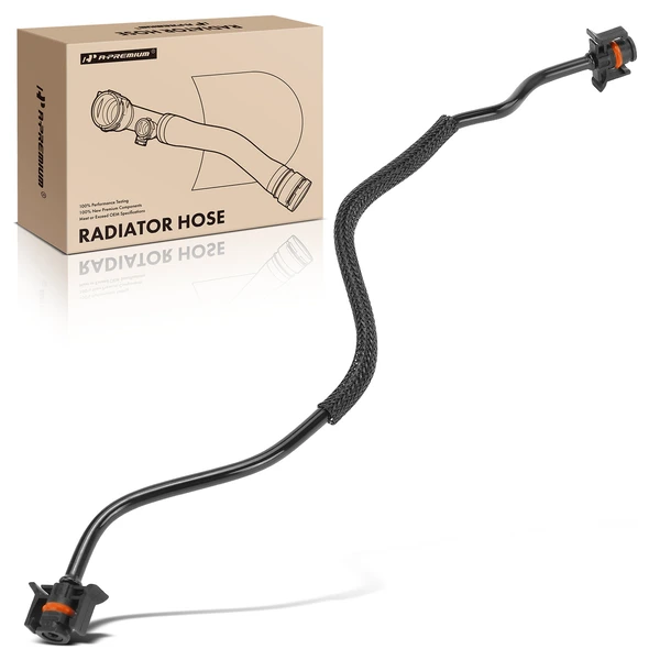 A-Premium APRH0243 Engine Coolant Breather Pipe Overflow Hose From Expansion Tank To Radiator
