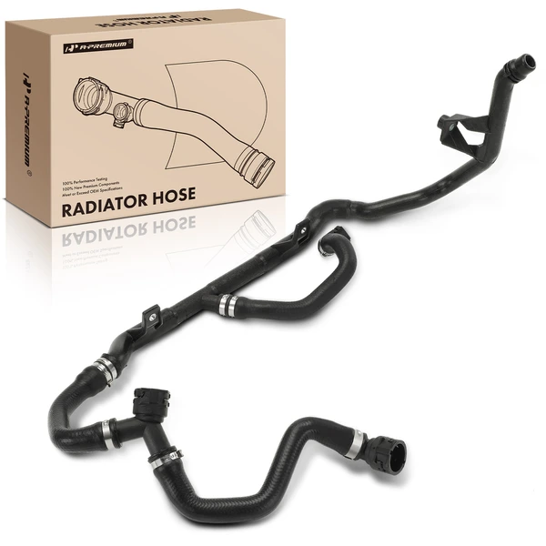 4-Way Radiator Coolant Water Hose Assembly for 2007-2013 BMW 328i