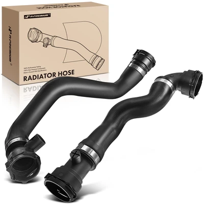 2 Pcs Upper & Lower Engine Coolant Radiator Hose