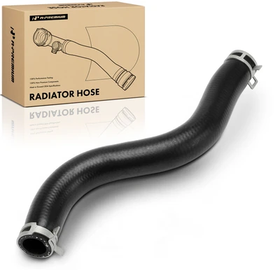 Upper Radiator Coolant Hose with Clamp