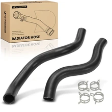 2 Pcs Lower & Upper Radiator Coolant Hoses for 2013-2017 Honda Accord