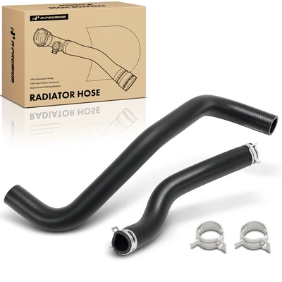 2 Pcs Upper & Lower Radiator Water Coolant Hose