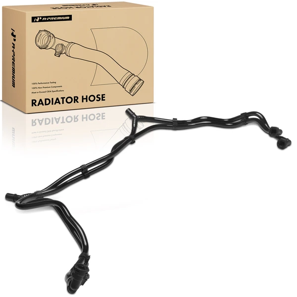 Upper Radiator Supercharger Cooler Coolant Hose for 2010-2015 Jaguar XFR