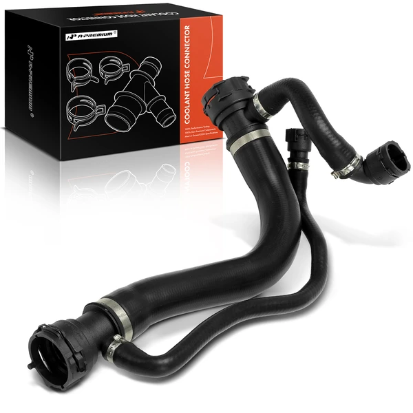 Upper Radiator Hose for BMW 545i 645Ci 2004-2005 V8 4.4L Automatic Transmission