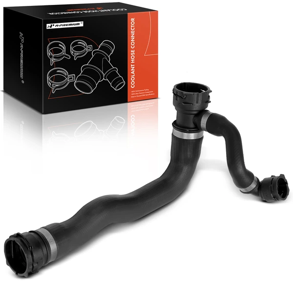 Upper Radiator Hose for BMW 525i 530i E60 2004-2005 L6 3.0L L6 2.5L Manual Transmission