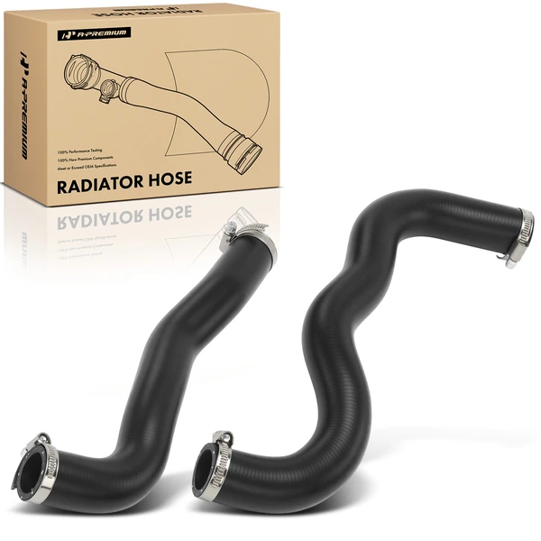 2 Pcs Upper & Lower Radiator Coolant Hose for 2016-2021 Honda Civic