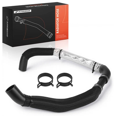 Lower Radiator Coolant Hose with Clamp