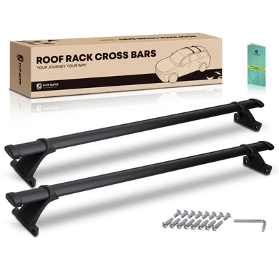 Black Aluminum Alloy Roof Rack Cross Bars Luggage Carrier