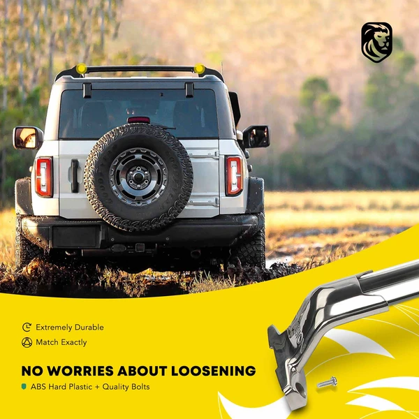 Silver Stainless & Aluminum Alloy Roof Rack Cross Bars for 2016-2020 Buick Envision