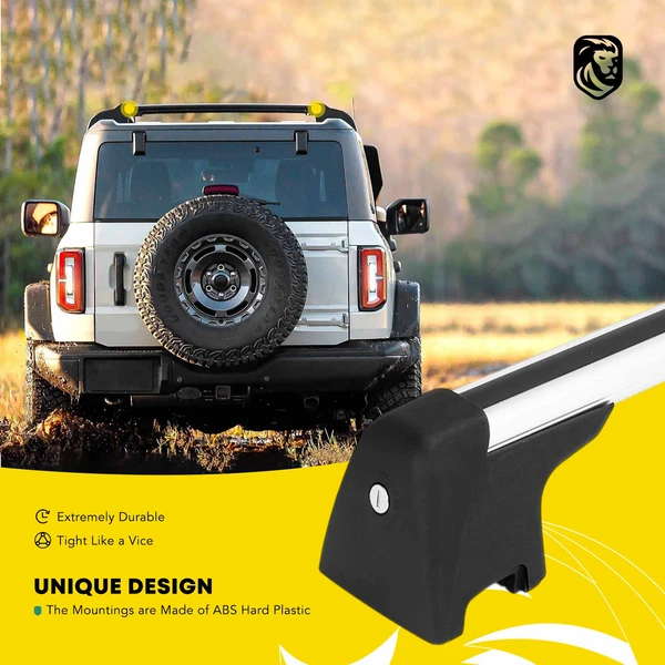 YHT Auto YHTRR10197 Roof Rack Rails Cross Bars Roof