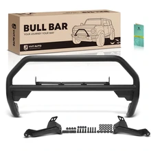 Black Manganese Steel Bumper Bull Bar for 2021-2025 Ford Bronco Sport