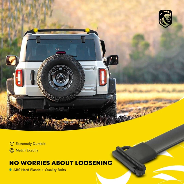 Black Aluminum Alloy Roof Rack Cross Bars for 2007-2017 Lincoln Navigator