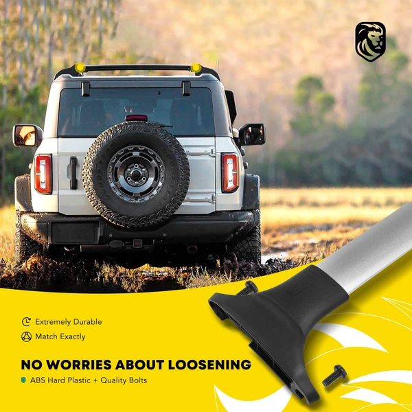 Silver Aluminum Alloy Roof Rack Cross Bars for 2013-2022 Ford EcoSport