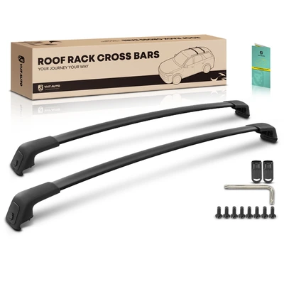 Black Aluminum Alloy Roof Rack Cross Bars
