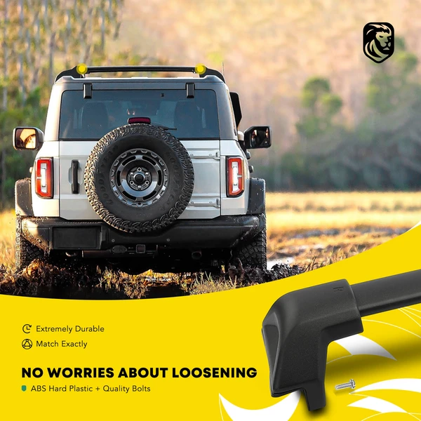 Black Aluminum Alloy Roof Rack Cross Bars for 2023-2024 Honda CR-V