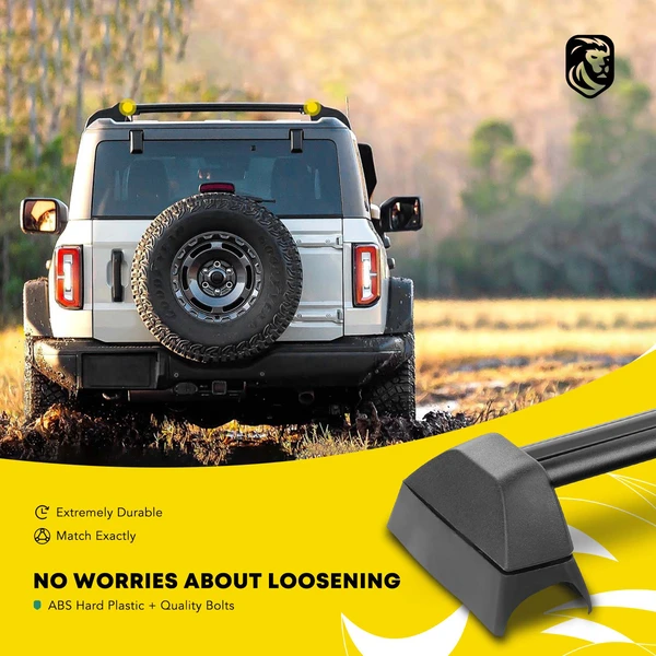 Black Aluminum Alloy Roof Rack Cross Bars for 2002-2006 Honda CR-V