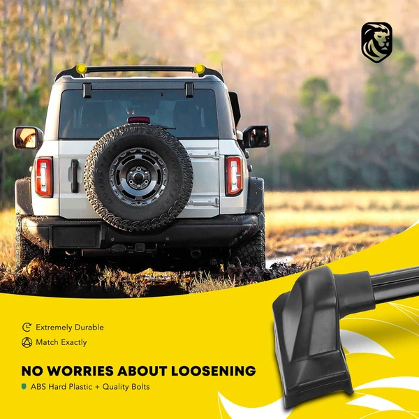 Black Aluminum Alloy Roof Rack Cross Bar for 2007-2008 2010-2011 Honda CR-V