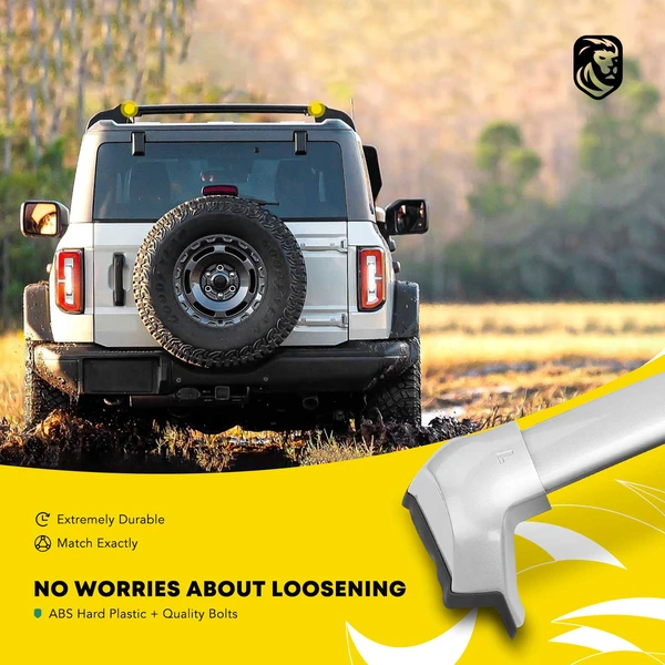 Silver Aluminum Alloy Roof Rack Cross Bars for 2017-2022 Honda CR-V