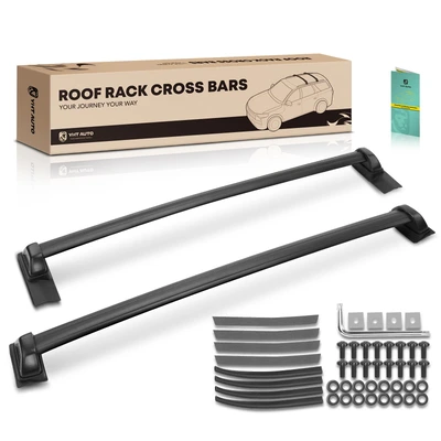 Black Aluminum Alloy Roof Rack Cross Bars