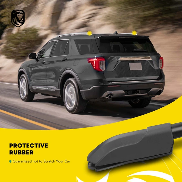 Black Aluminum Alloy Roof Rack Side Rails for 2009-2015 Honda Pilot