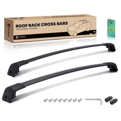 Black Aluminum Alloy Roof Rack Cross Bars