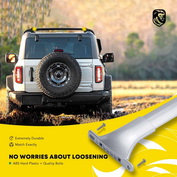 Silver Aluminum Alloy Roof Rack Cross Bars for 2014-2017 INFINITI QX50