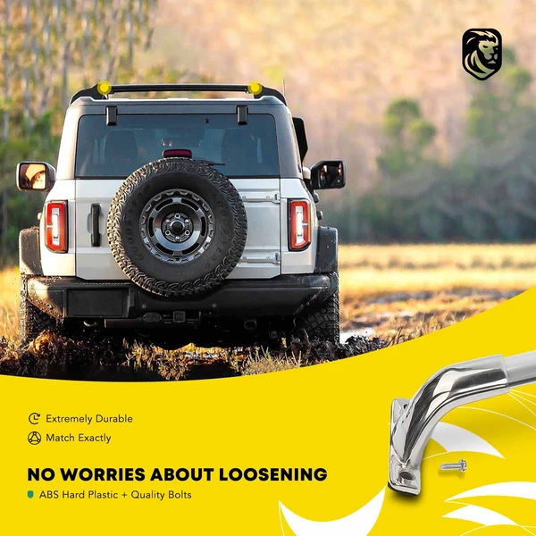 Silver Stainless & Aluminum Alloy Roof Rack Cross Bars for 2014-2020 INFINITI QX60