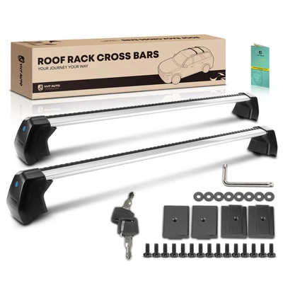 Black Aluminum Alloy Roof Rack Cross Bars