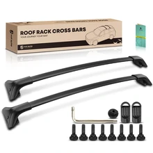 Black Aluminum Alloy Roof Rack Cross Bars for Lexus LX570 2016-2019