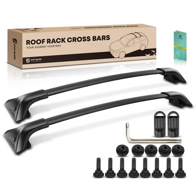 Black Aluminum Alloy Roof Rack Cross Bars