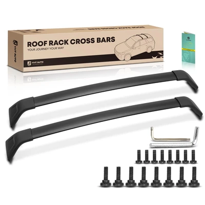 Black Aluminum Alloy Roof Rack Cross Bars