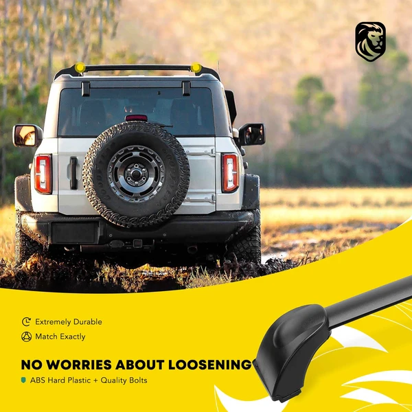 Black Aluminum Alloy Roof Rack Cross Bar for Mazda CX-7 2007-2012