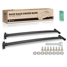 Black Aluminum Alloy Roof Rack Cross Bars for 2008-2013 Toyota Highlander