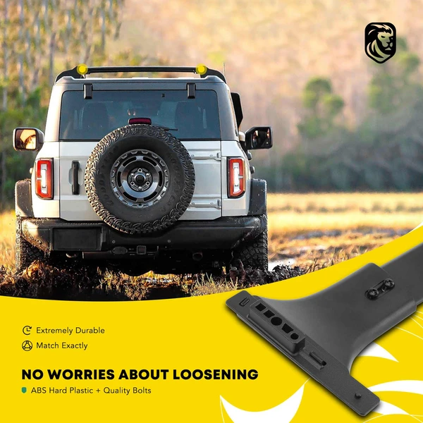 Black Aluminum Alloy Roof Rack Cross Bars for 2021-2023 Toyota Venza