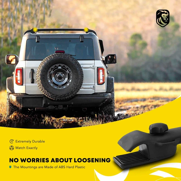 Black Aluminum Alloy Roof Rack Cross Bars for 2011-2020 Toyota Sienna